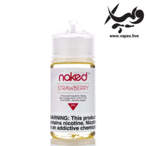 جویس آدامس توت فرنگی نیکد Naked Triple Strawberry