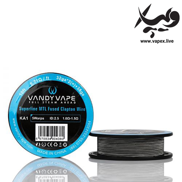 سیم ویپ ام تی ال کانتال وندی ویپ Vandy Vape MTL Fused Clapton KA1