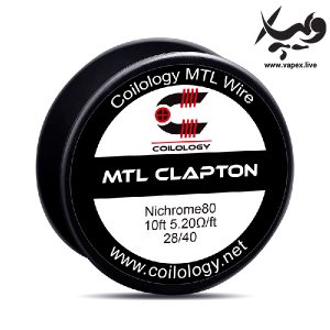 سیم ویپ کلپتون رول کویلولوژی Coilology MTL Clapton Spool