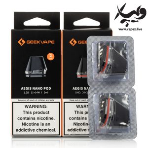 کارتریج ایجیس نانو گیک ویپ Geek Vape Aegis Nano Pod