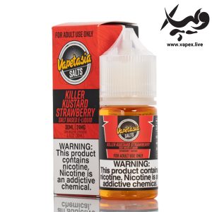 سالت کیلر کاستارد توت فرنگی ویپتاسیا Vapetasia Killer Kustard Strawberry