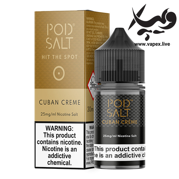 پاد سالت کوبان کرم Pod Salt Cuban Creme