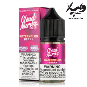 سالت هندوانه توت فرنگی کلود نوردز Cloud Nurdz Watermelon Berry